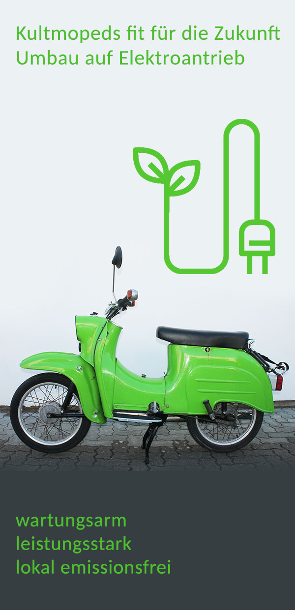 Schwalbenumbau mit Elektroantrieb