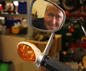 Blick in den Spiegel