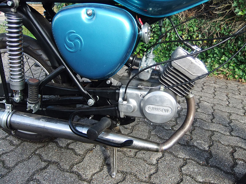 Simson S51 Blau Metallic