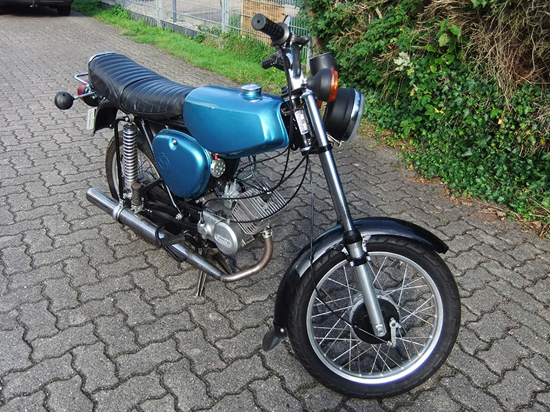 Simson S51 Blau Metallic